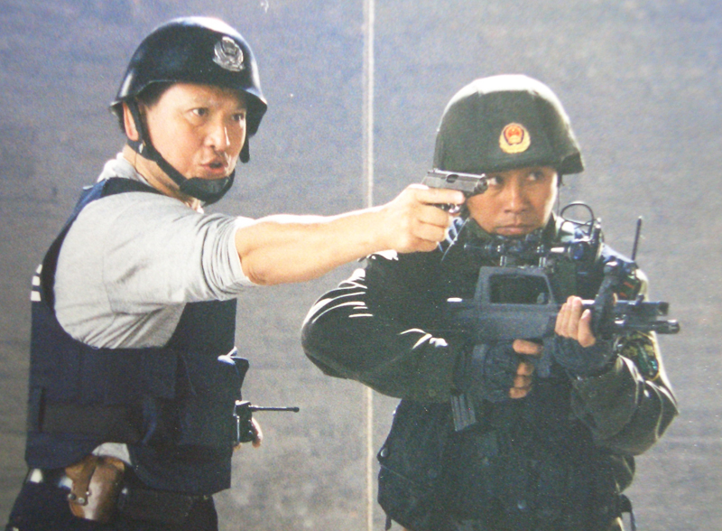 大力老师《武装特警》饰陈队长