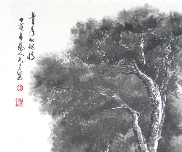 国画《童年的记忆》系列